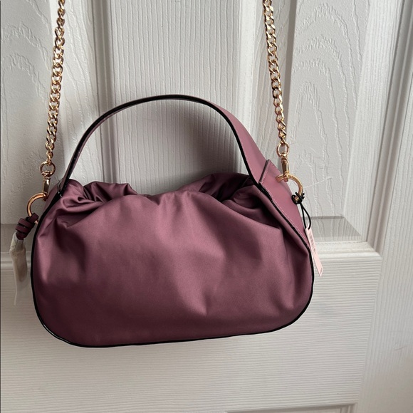 Victoria's Secret Mauve Shoulder Bag. Burgundy color. - Picture 6 of 9